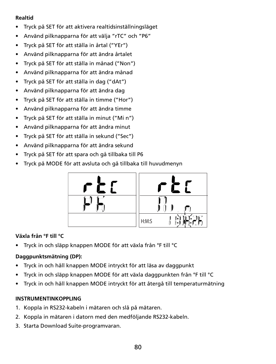 Amprobe TR300 Temperature-Relative-Humidity-Data-Logger User Manual | Page 81 / 86