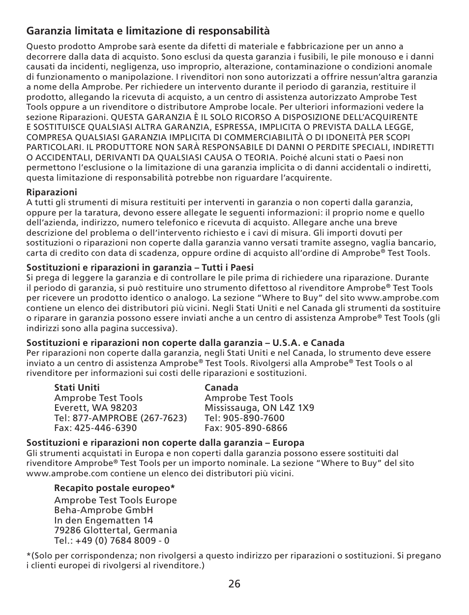 Amprobe UDM45 Ultrasonic-Distance-Meter User Manual | Page 27 / 50