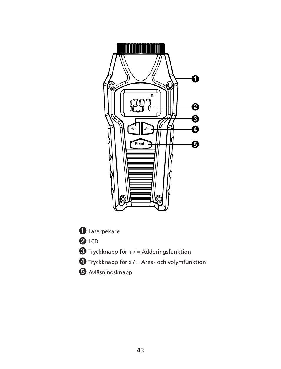 Amprobe UDM45 Ultrasonic-Distance-Meter User Manual | Page 44 / 50