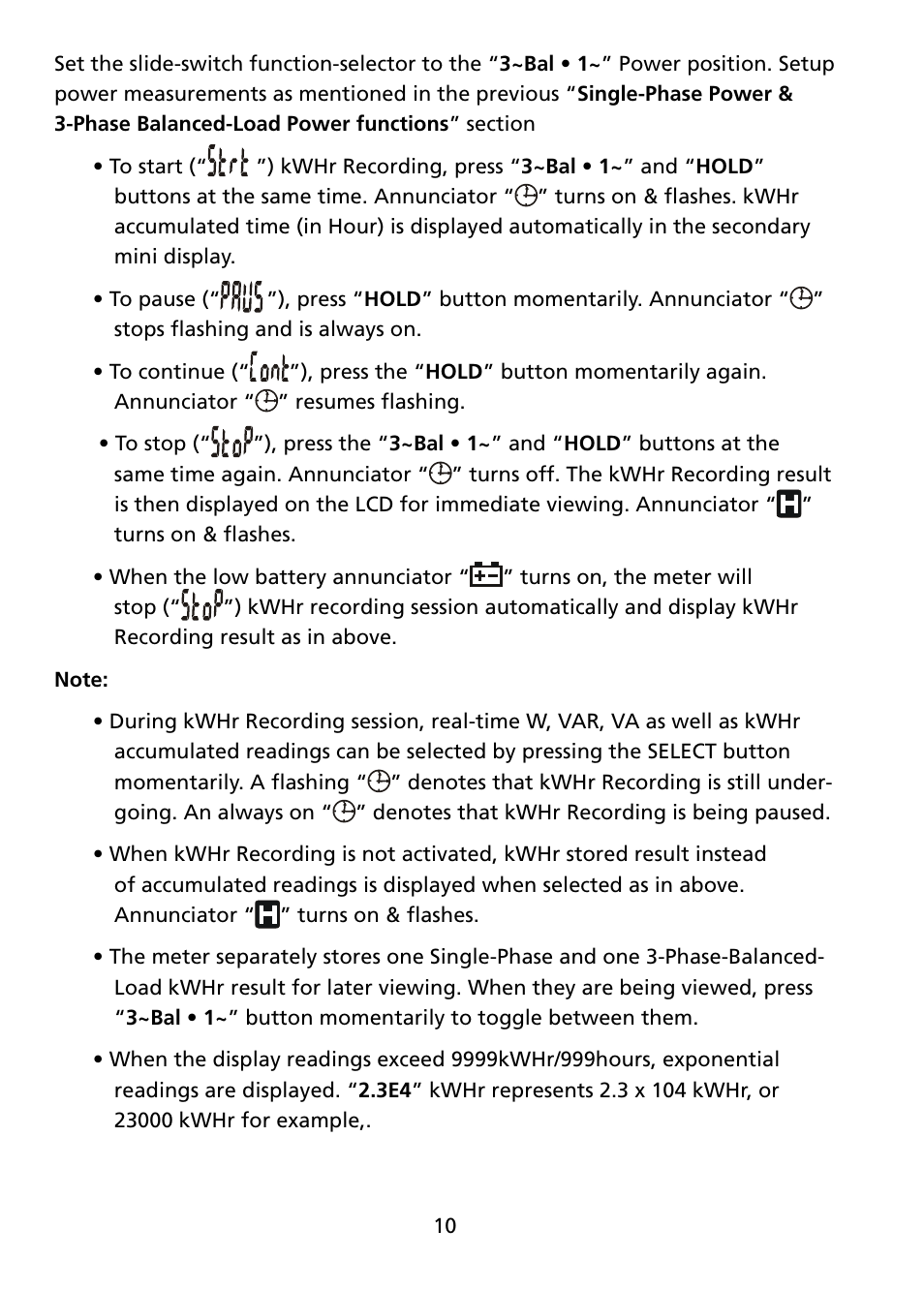 Amprobe ACD-45PQ Power-Quality-Clamp User Manual | Page 16 / 30