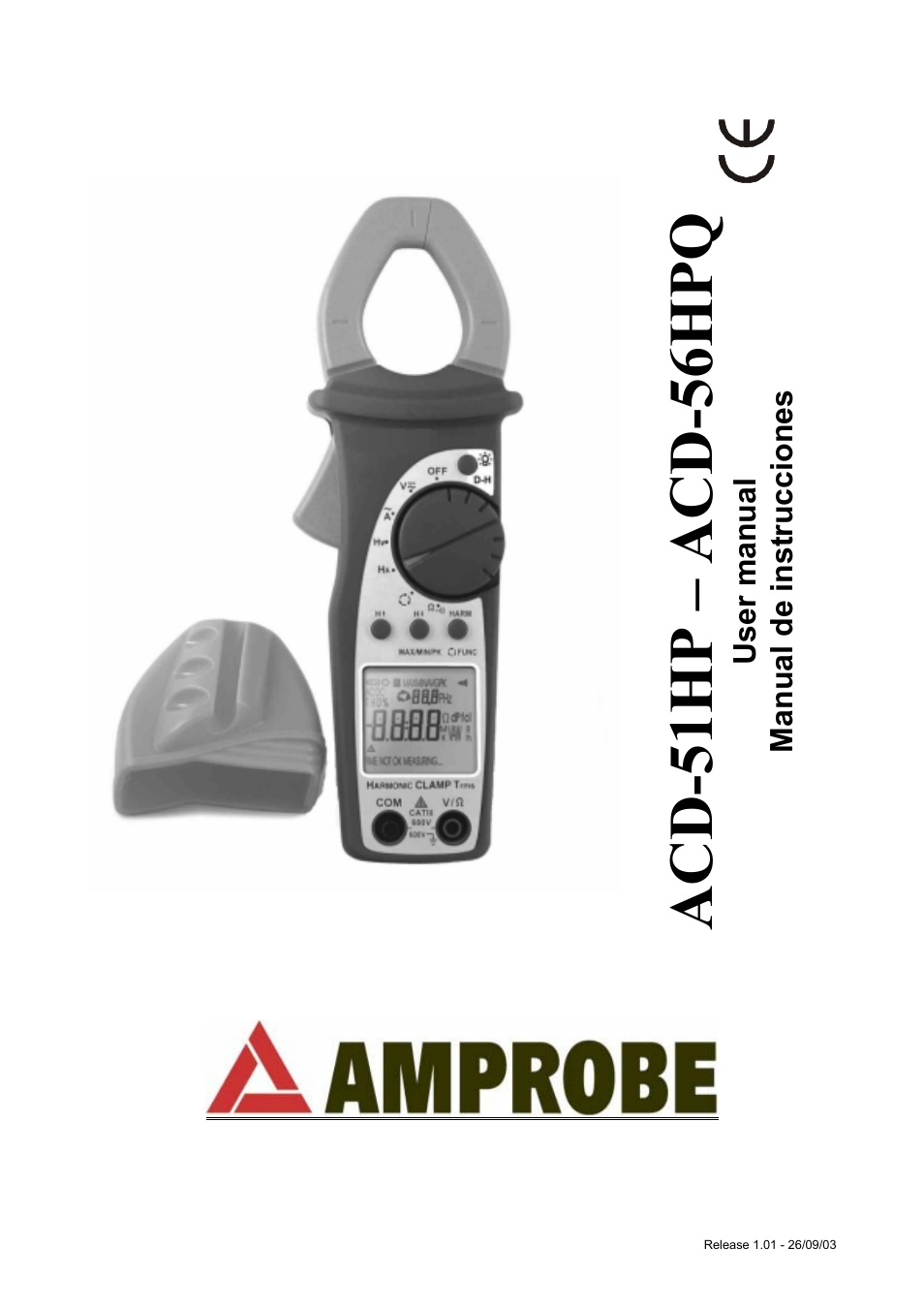 Amprobe ACD-51HP Power-Quality-Clamp-Ons User Manual | 71 pages