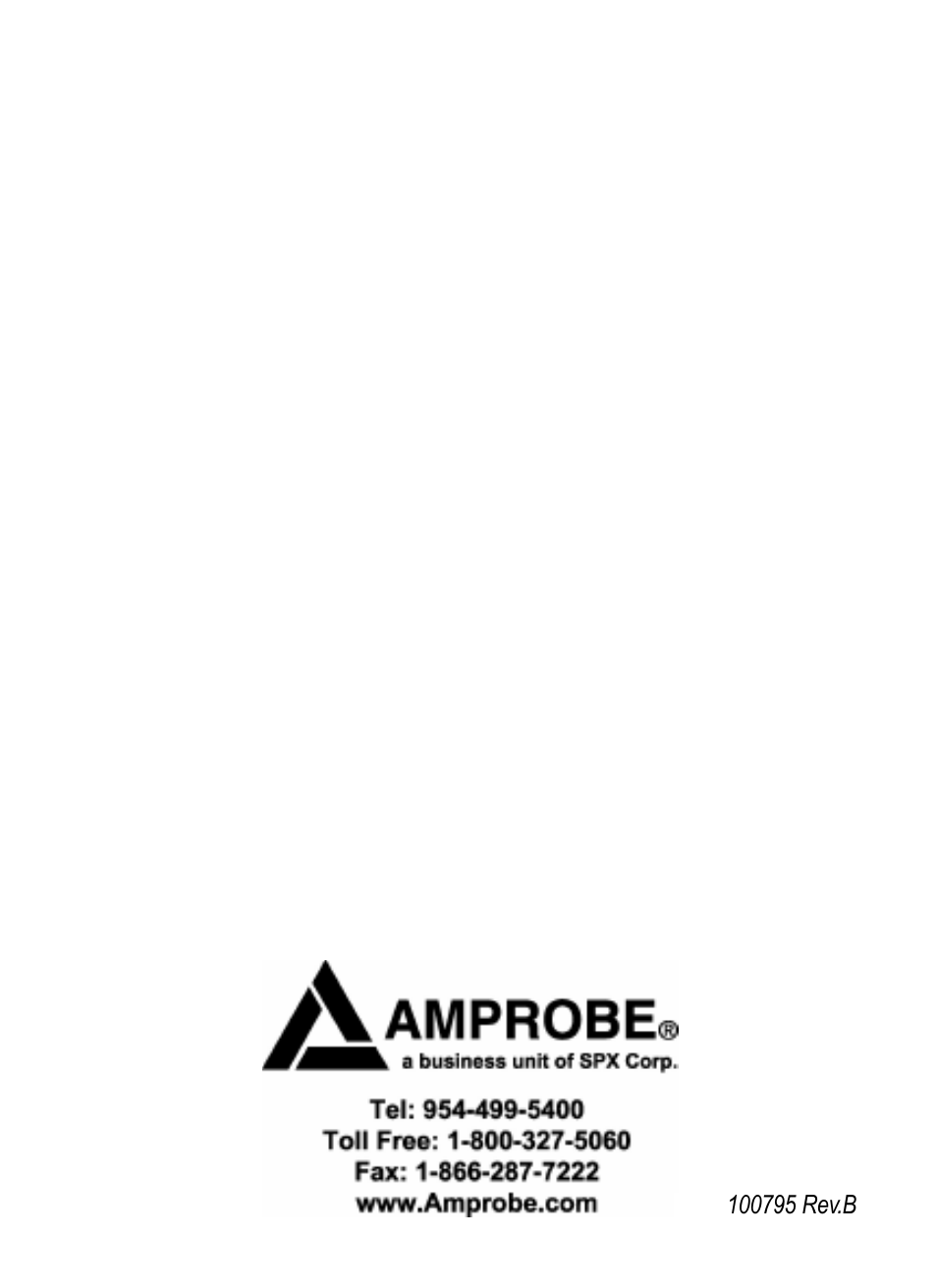 Amprobe DM-4 Power-Quality-Recorder User Manual | Page 58 / 58