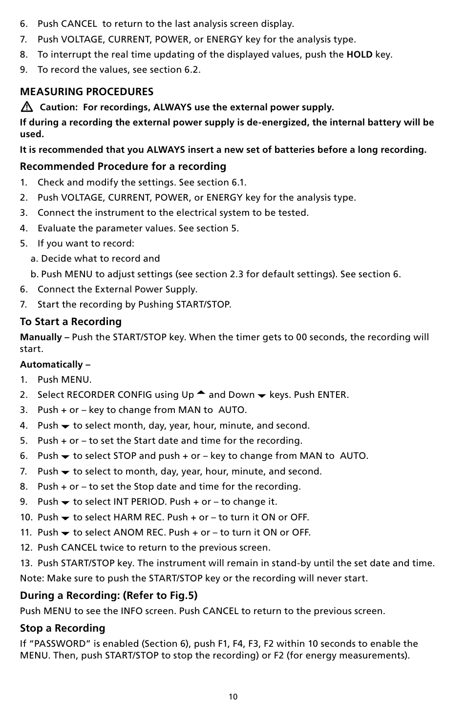 Amprobe DM-II-PLUS Power-Quality-Recorder User Manual | Page 12 / 194