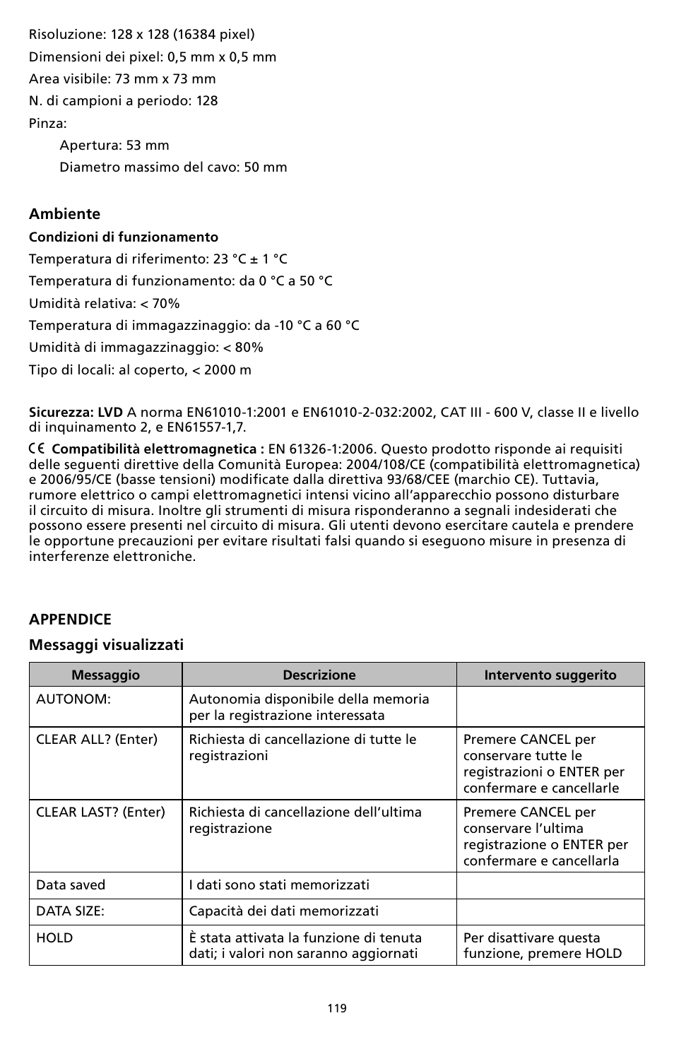 Amprobe DM-II-PLUS Power-Quality-Recorder User Manual | Page 121 / 194