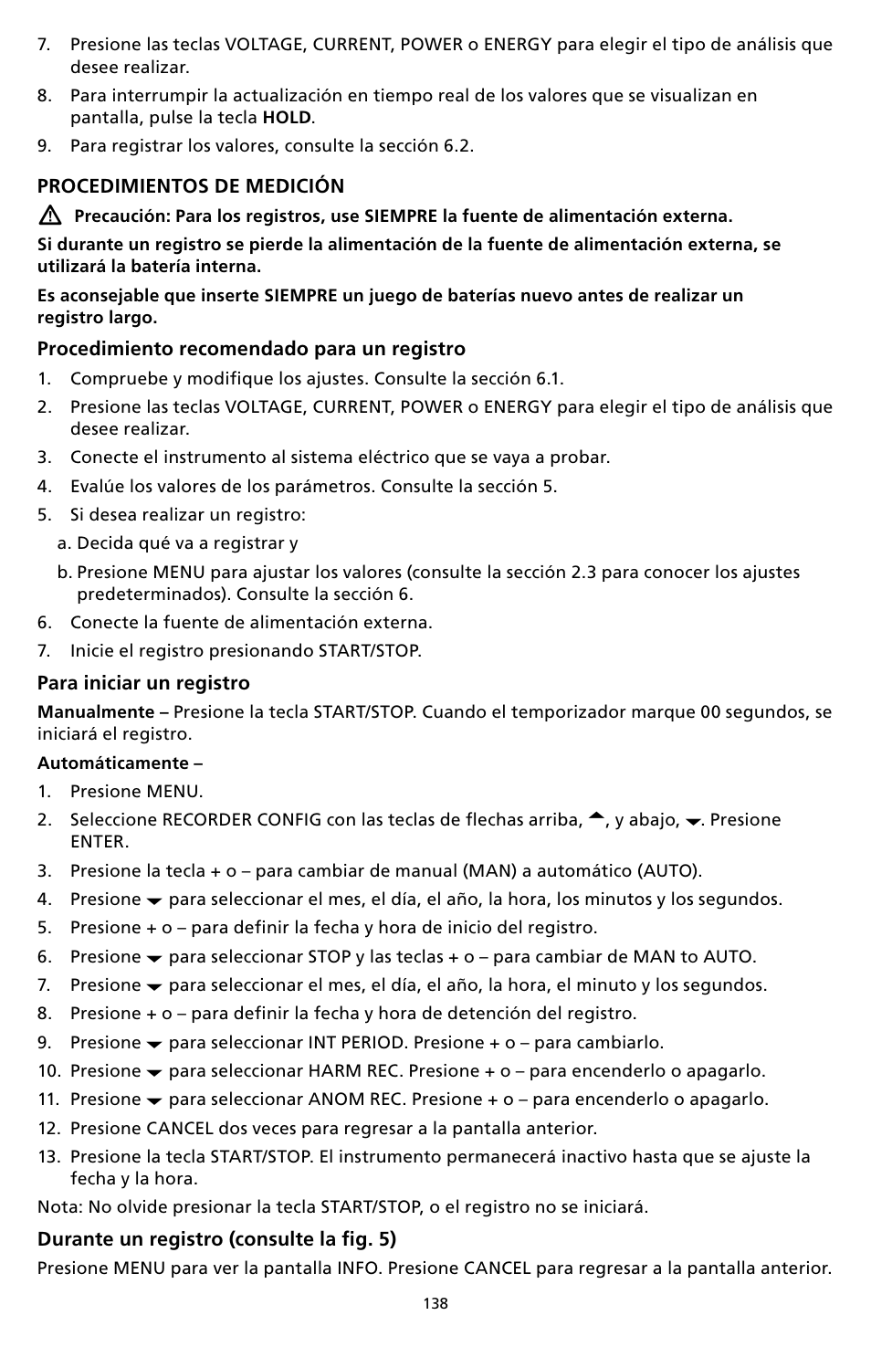Amprobe DM-II-PLUS Power-Quality-Recorder User Manual | Page 140 / 194
