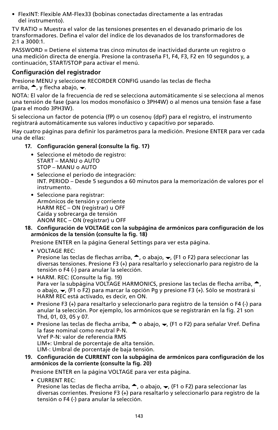 Amprobe DM-II-PLUS Power-Quality-Recorder User Manual | Page 145 / 194