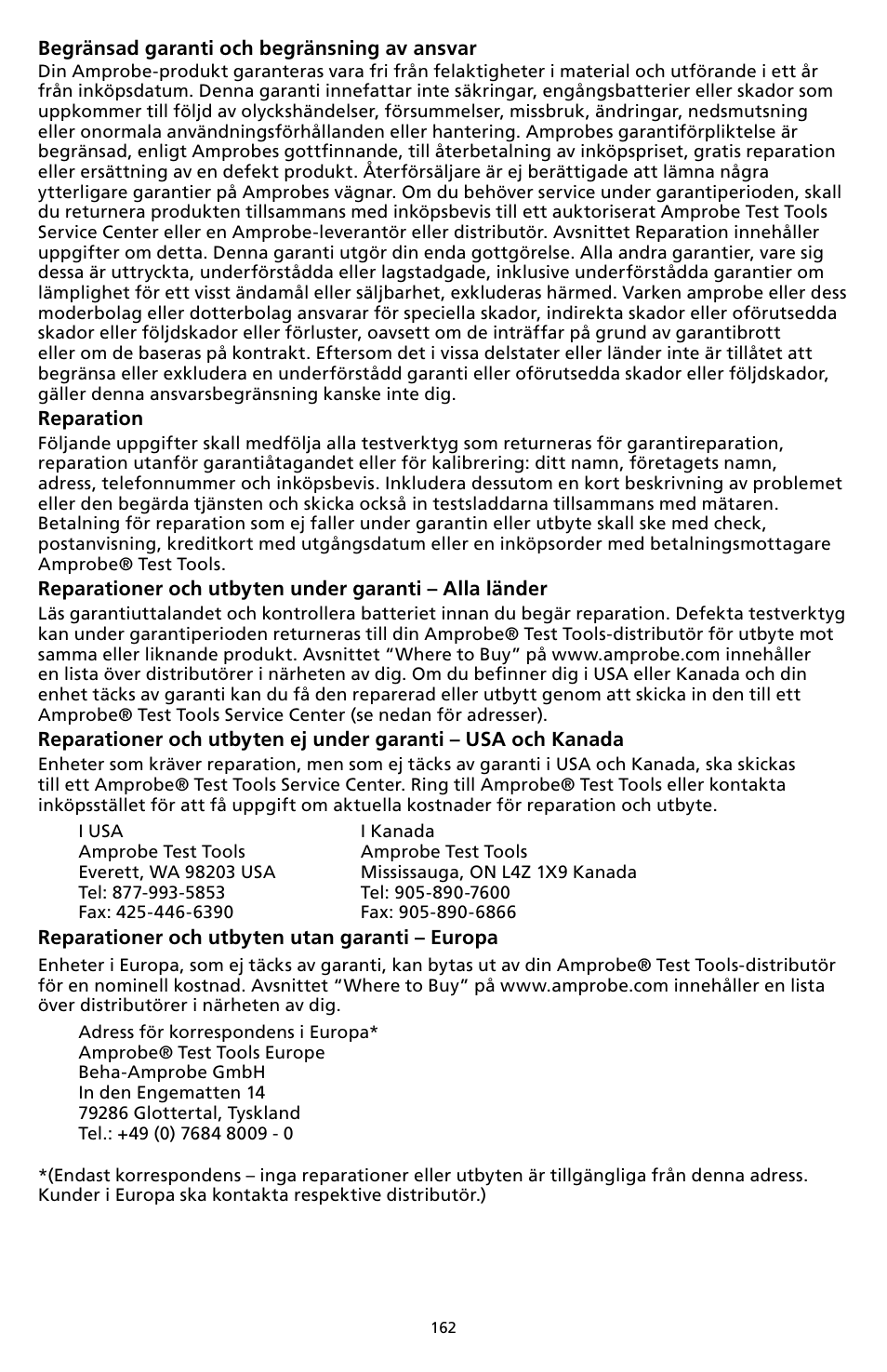 Amprobe DM-II-PLUS Power-Quality-Recorder User Manual | Page 164 / 194