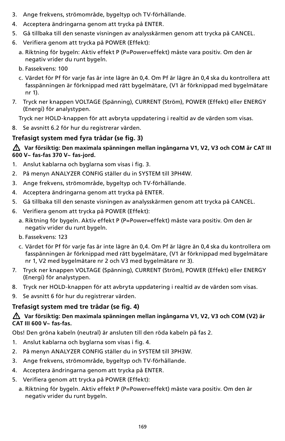 Amprobe DM-II-PLUS Power-Quality-Recorder User Manual | Page 171 / 194