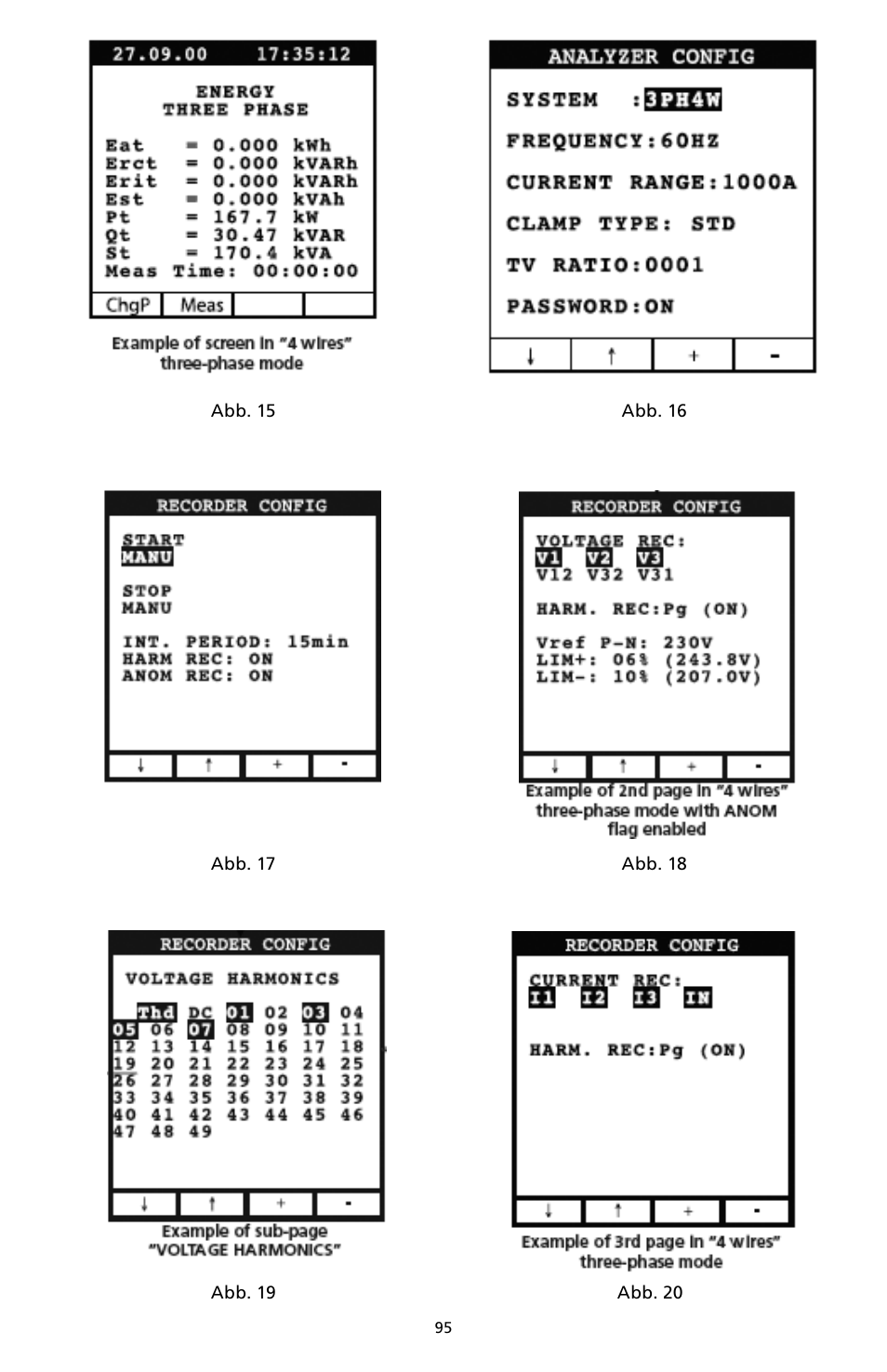 Amprobe DM-II-PLUS Power-Quality-Recorder User Manual | Page 97 / 194