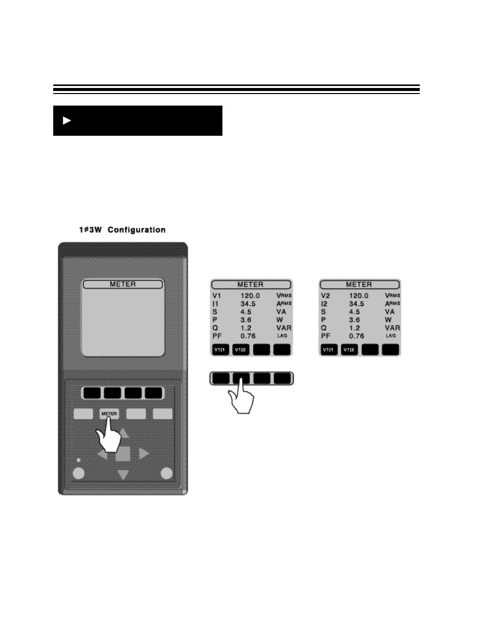 Rmeter mode 1ø 3 wire | Amprobe DMII-PRO Data-Logger-Recorder User Manual | Page 15 / 36
