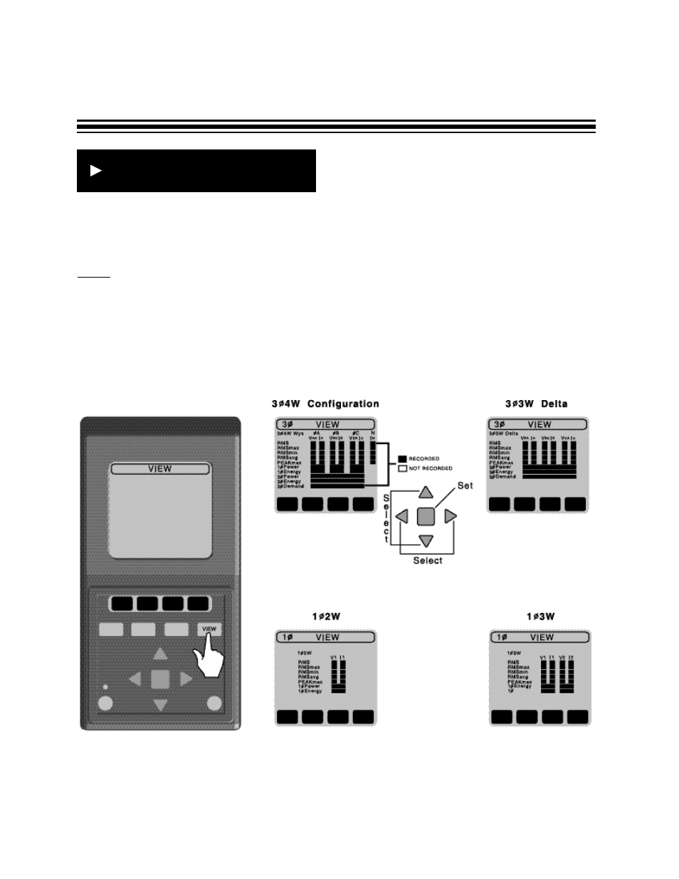 Rviewing data | Amprobe DMII-PRO Data-Logger-Recorder User Manual | Page 20 / 36