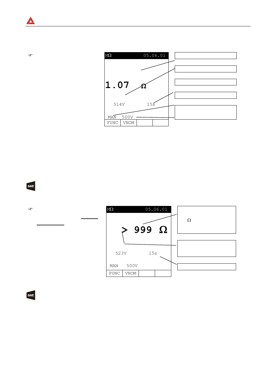 Amprobe | Amprobe DMIII-Multitest Power-Quality-Recorder User Manual | Page 25 / 104