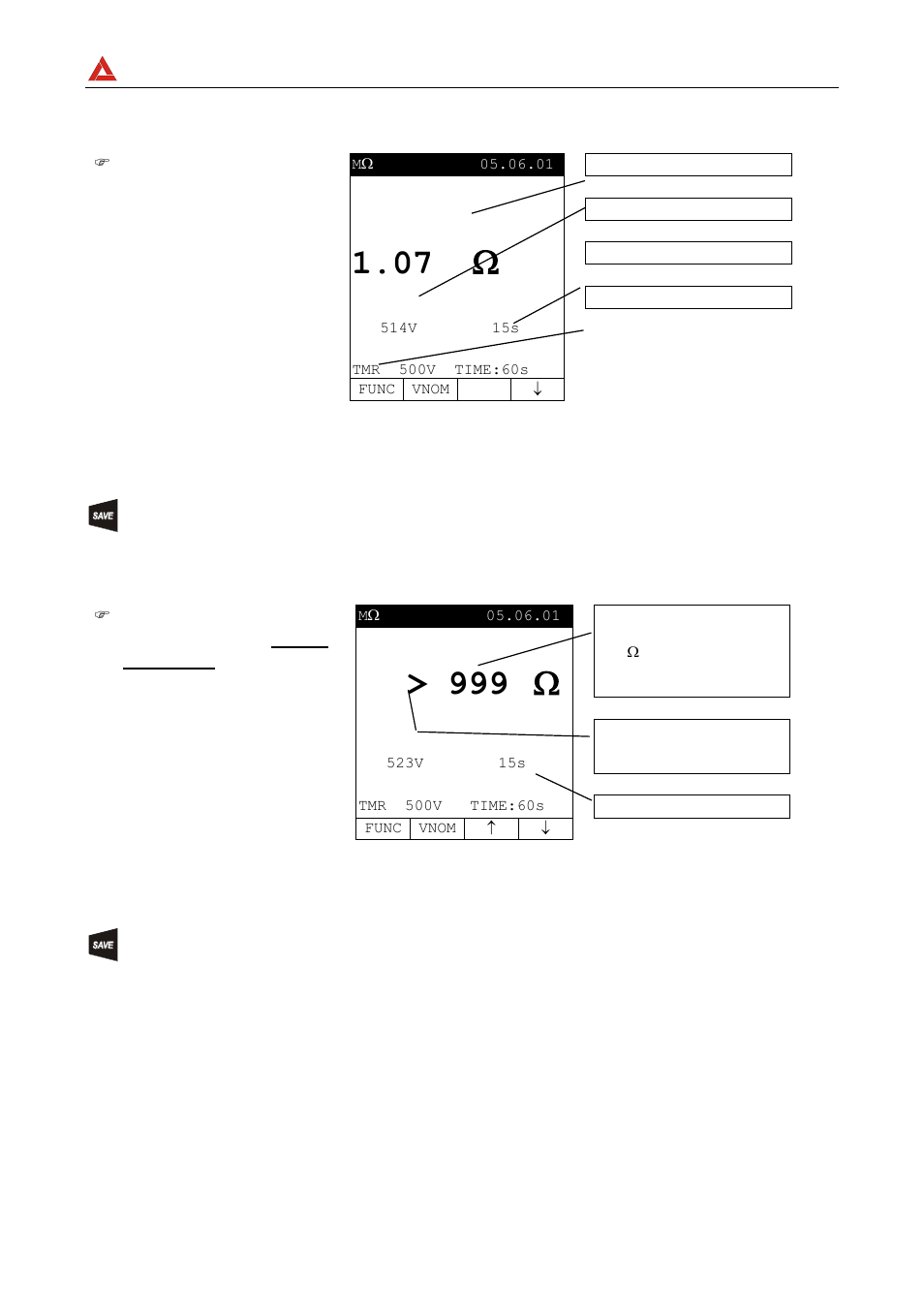 Amprobe | Amprobe DMIII-Multitest Power-Quality-Recorder User Manual | Page 26 / 104