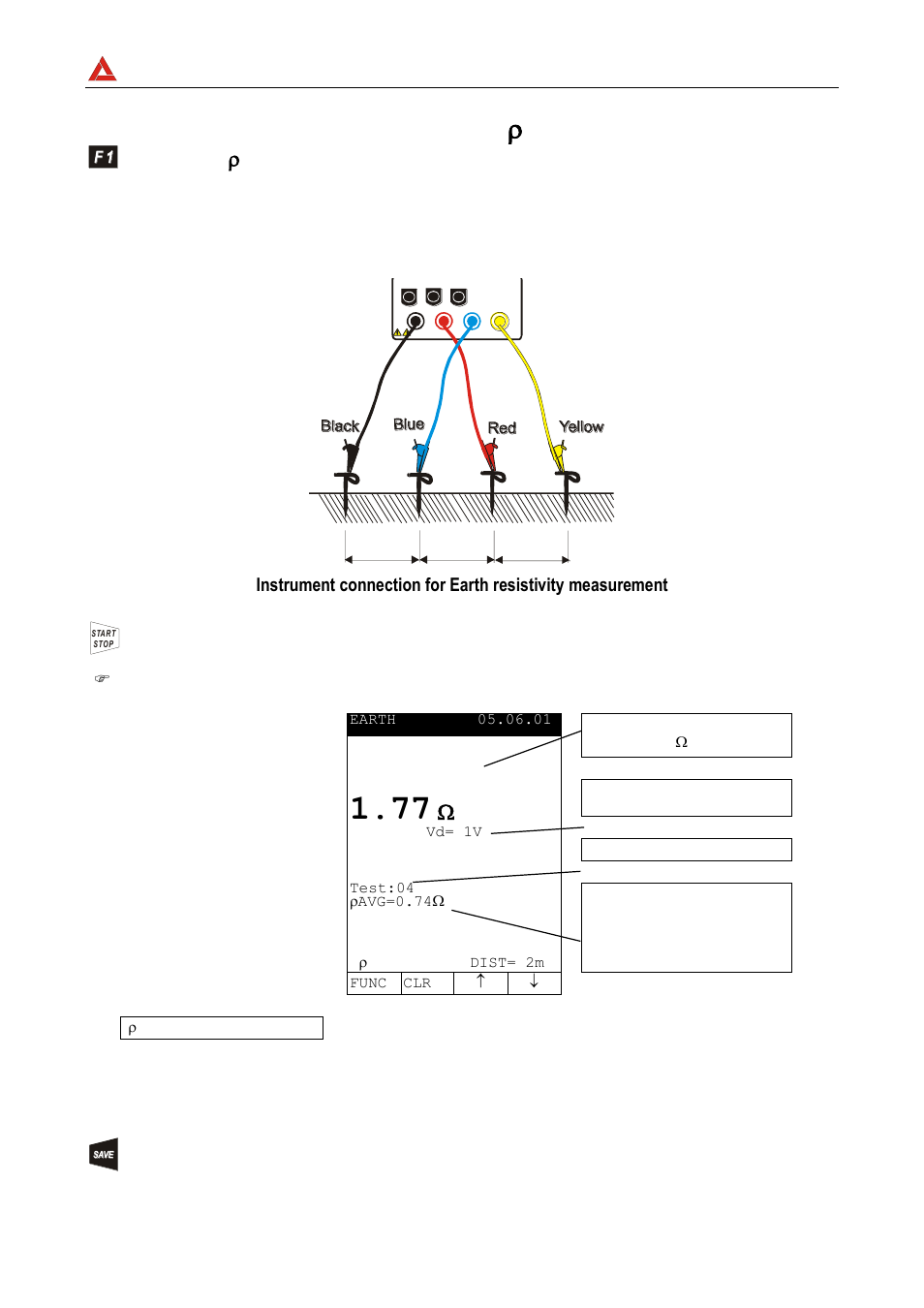 Amprobe | Amprobe DMIII-Multitest Power-Quality-Recorder User Manual | Page 34 / 104