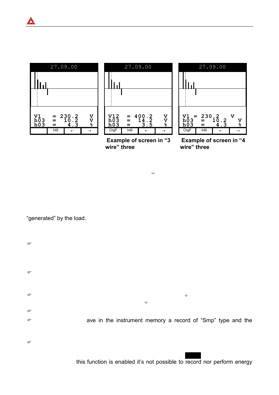 Amprobe | Amprobe DMIII-Multitest Power-Quality-Recorder User Manual | Page 51 / 104