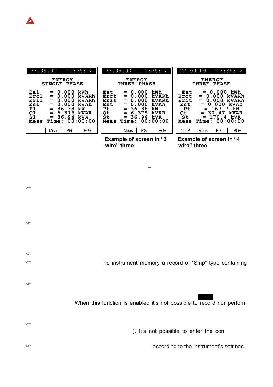 Amprobe | Amprobe DMIII-Multitest Power-Quality-Recorder User Manual | Page 64 / 104