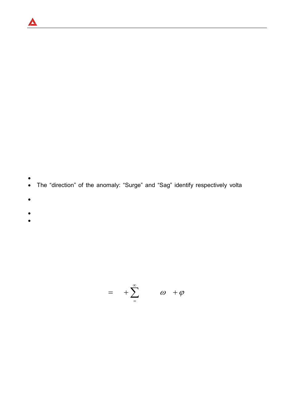 Amprobe, T sin( v v v(t) | Amprobe DMIII-Multitest Power-Quality-Recorder User Manual | Page 93 / 104