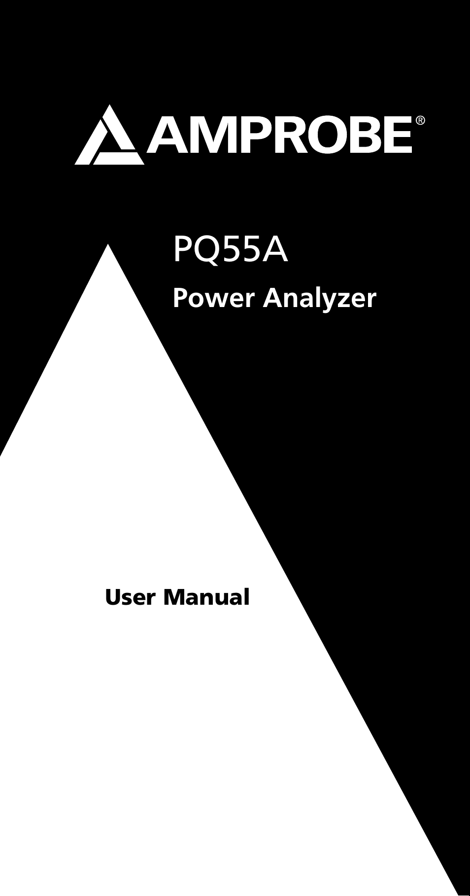 Amprobe PQ55A Power-Analyzer User Manual | 43 pages