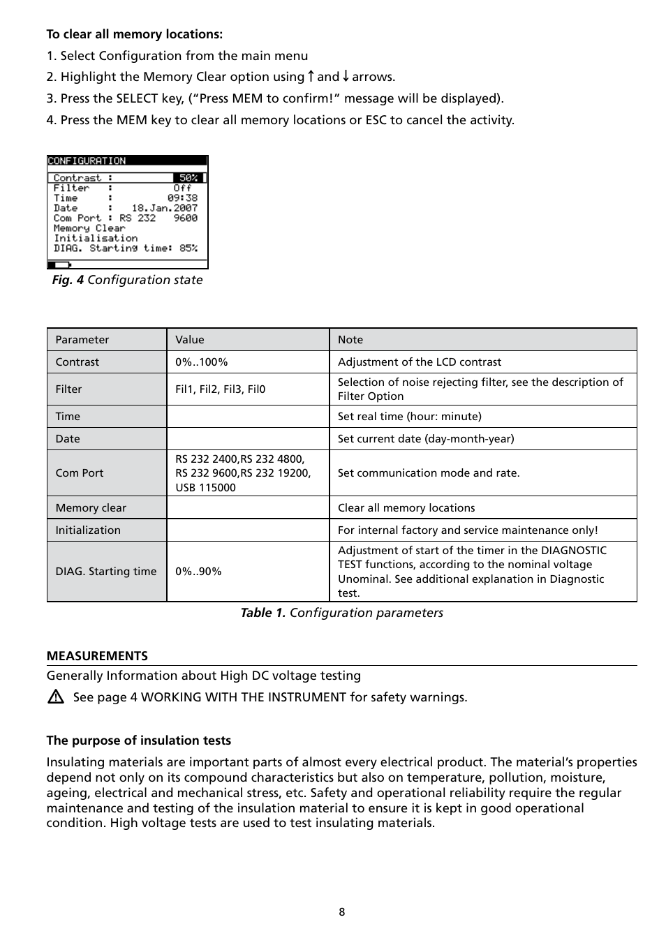 Amprobe AMB-110 Insulation-Resistance-Tester User Manual | Page 13 / 52