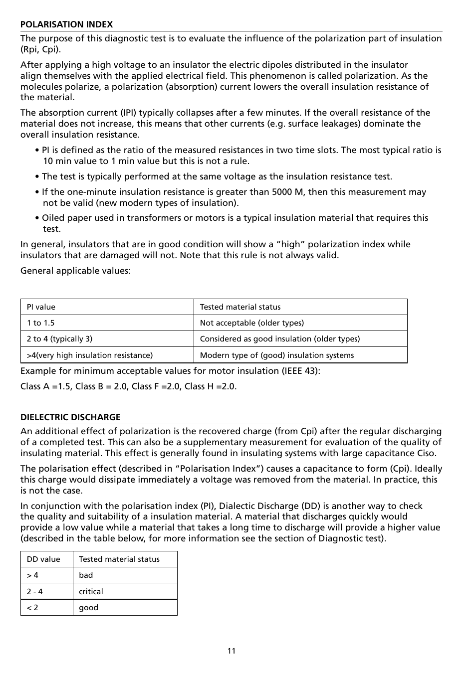 Amprobe AMB-110 Insulation-Resistance-Tester User Manual | Page 16 / 52