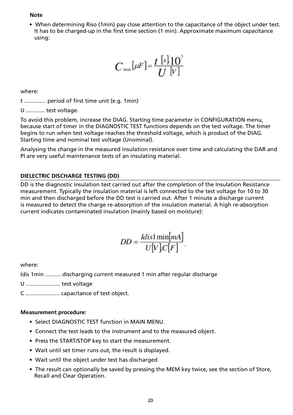 Amprobe AMB-110 Insulation-Resistance-Tester User Manual | Page 25 / 52