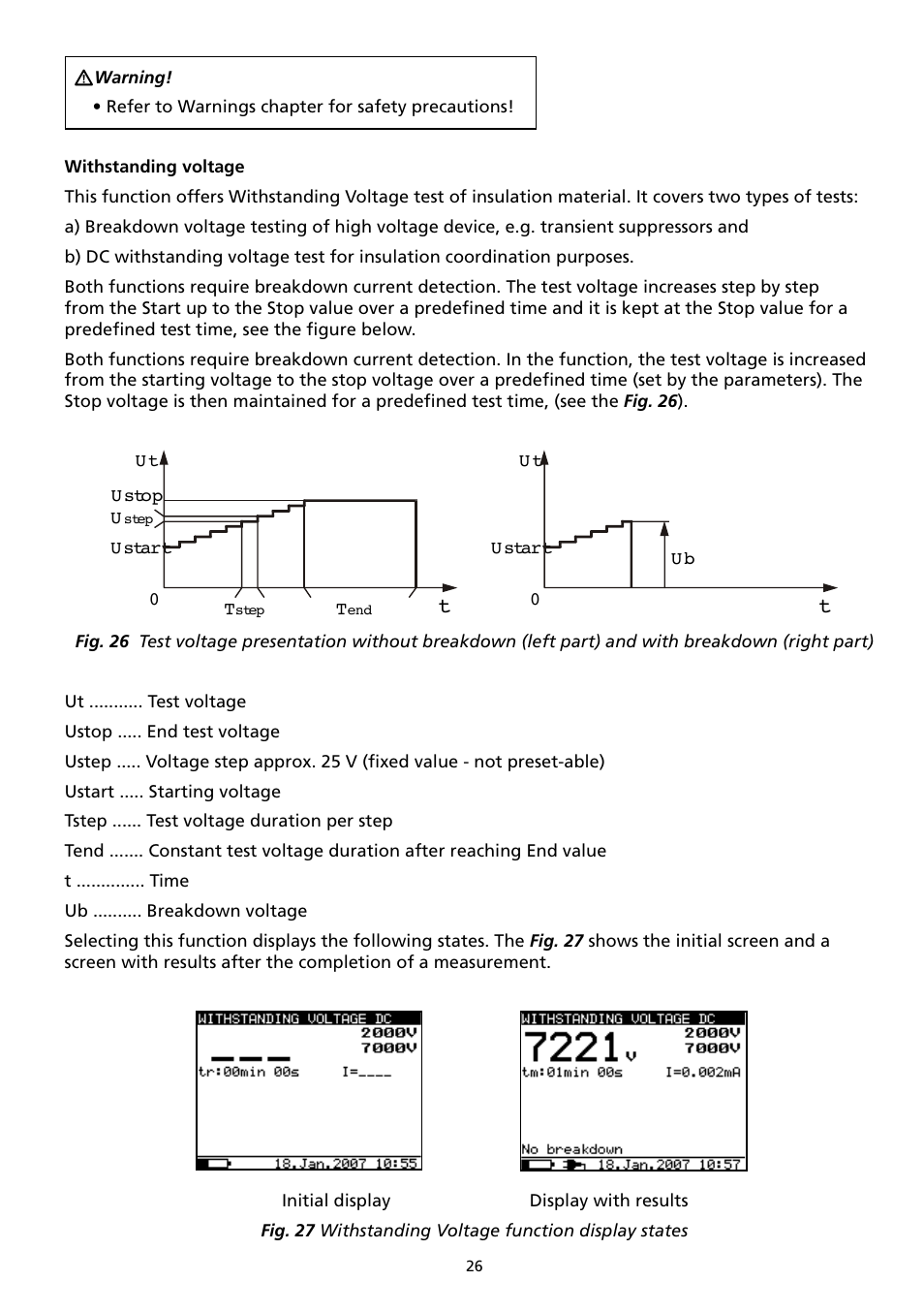 Amprobe AMB-110 Insulation-Resistance-Tester User Manual | Page 31 / 52