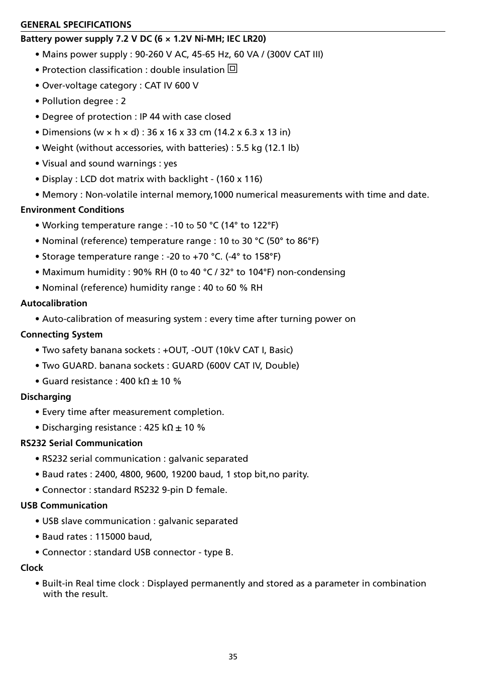 Amprobe AMB-110 Insulation-Resistance-Tester User Manual | Page 40 / 52