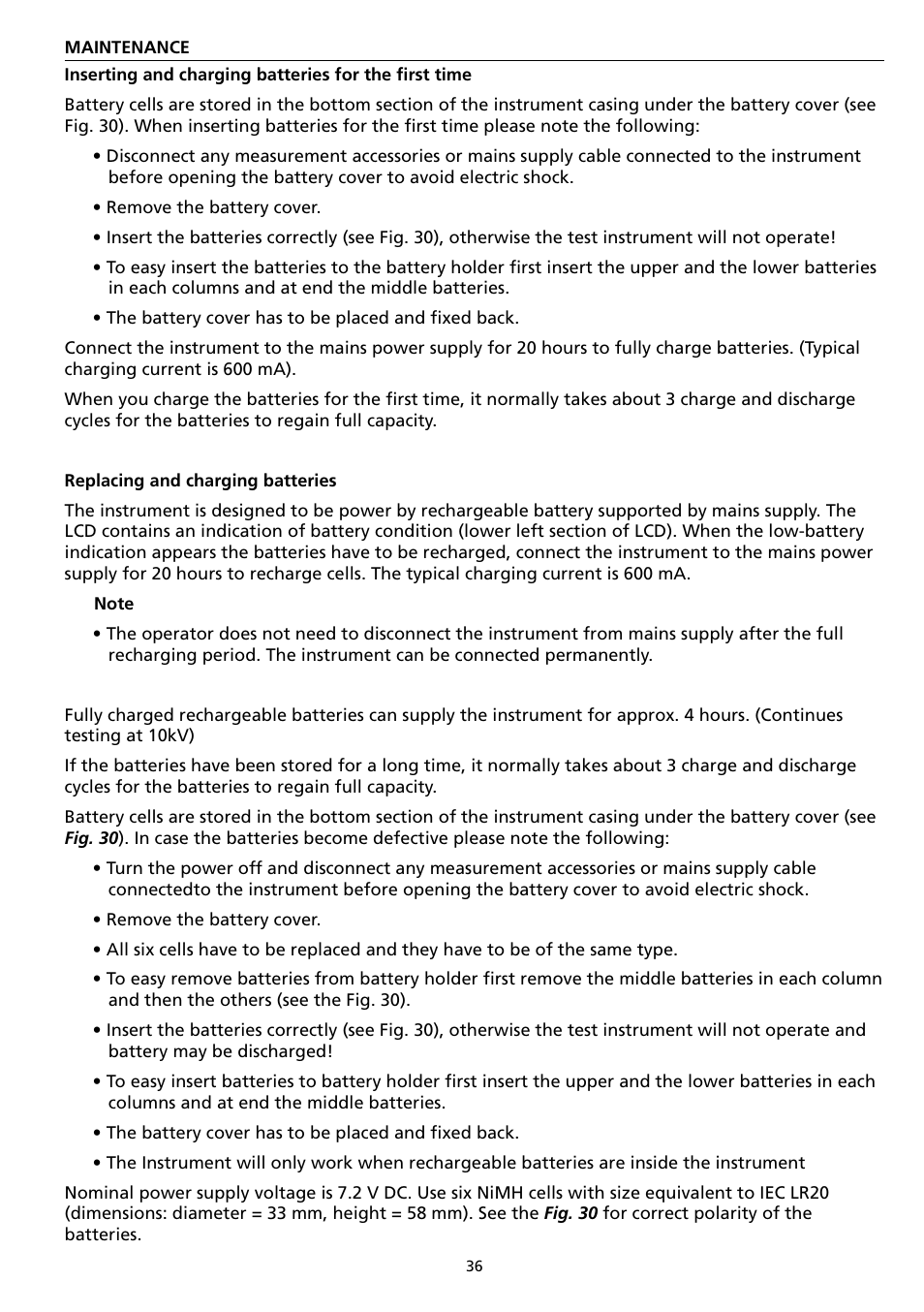 Amprobe AMB-110 Insulation-Resistance-Tester User Manual | Page 41 / 52
