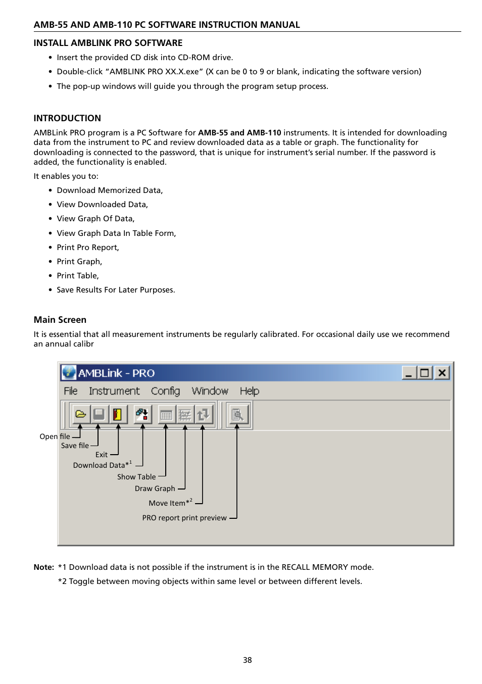 Amprobe AMB-110 Insulation-Resistance-Tester User Manual | Page 43 / 52