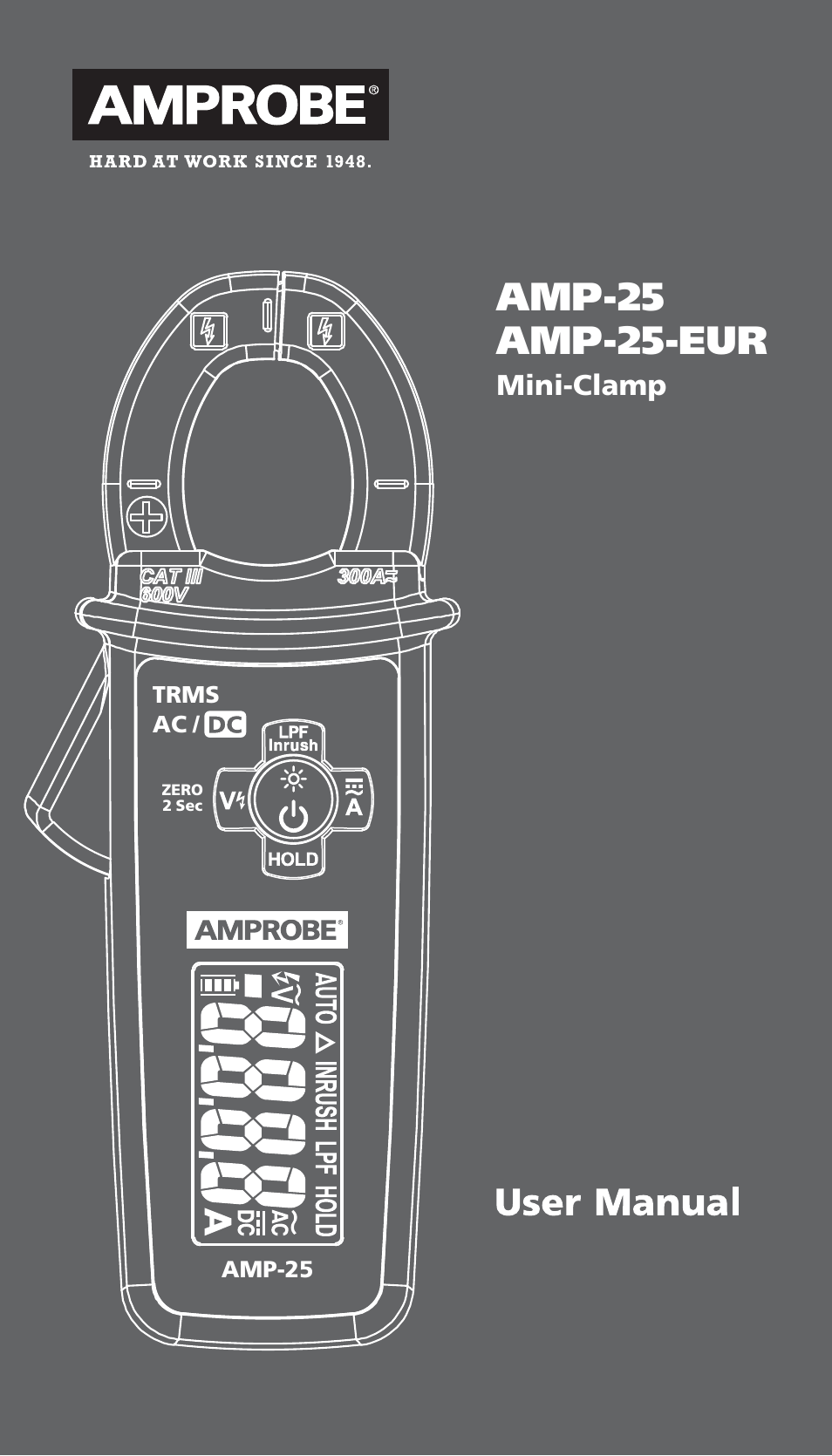 Amprobe AMP-25 User Manual | 62 pages