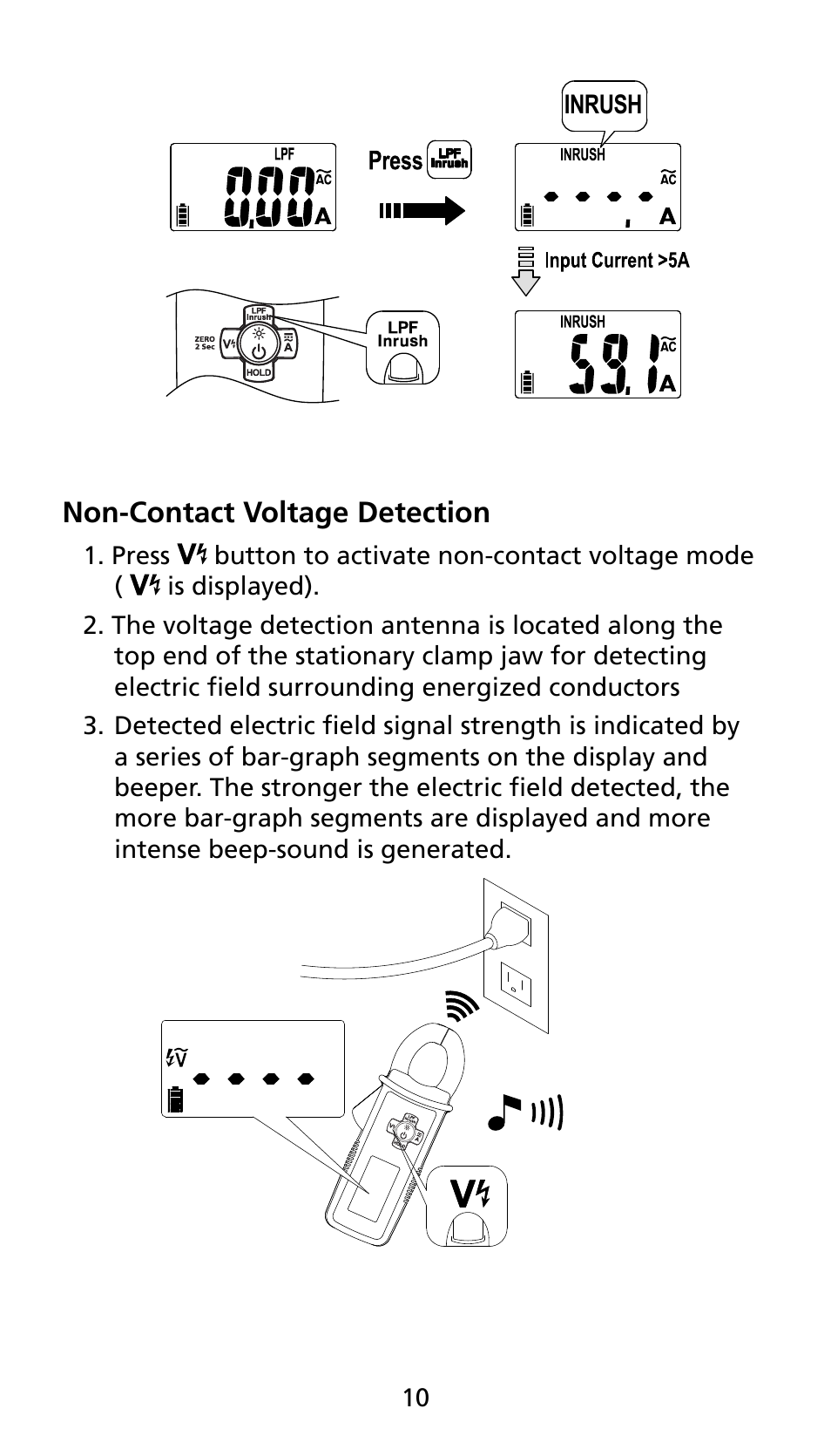 Amprobe AMP-25 User Manual | Page 14 / 62