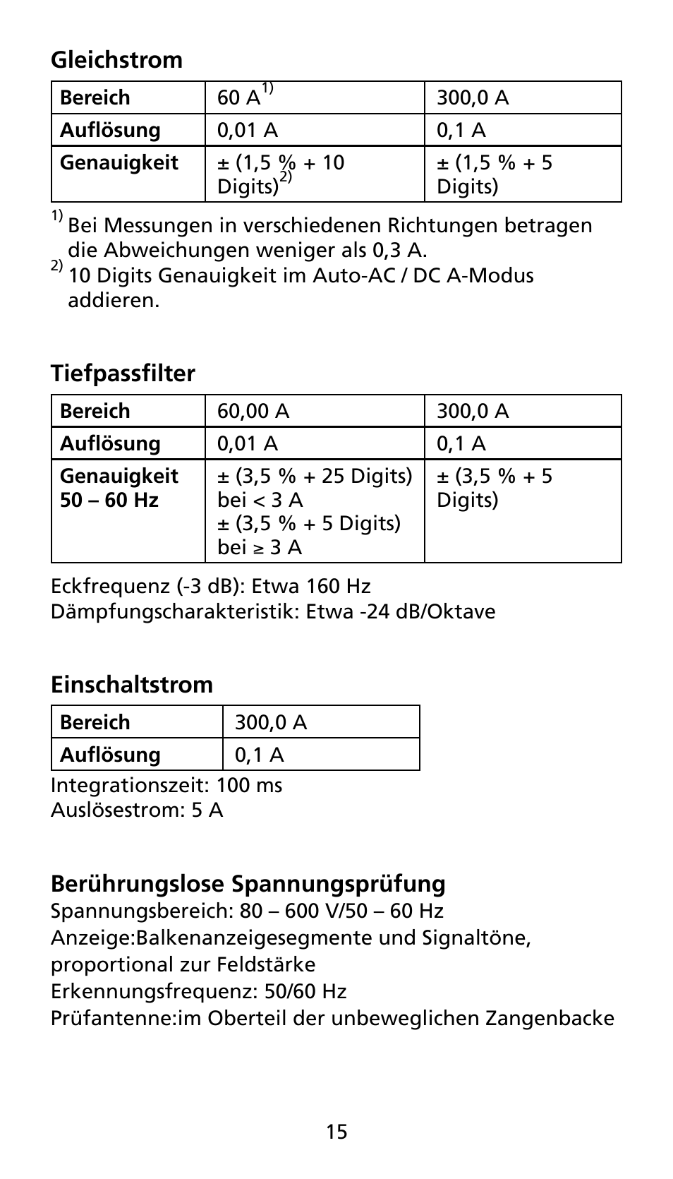 Amprobe AMP-25 User Manual | Page 59 / 62