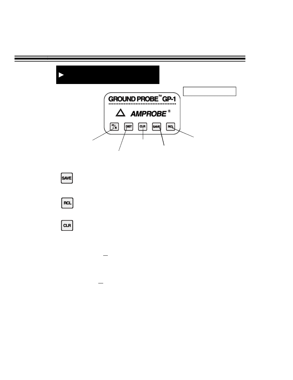 Amprobe GP-1 Earth-Tester-Ground-Probe User Manual | Page 5 / 20