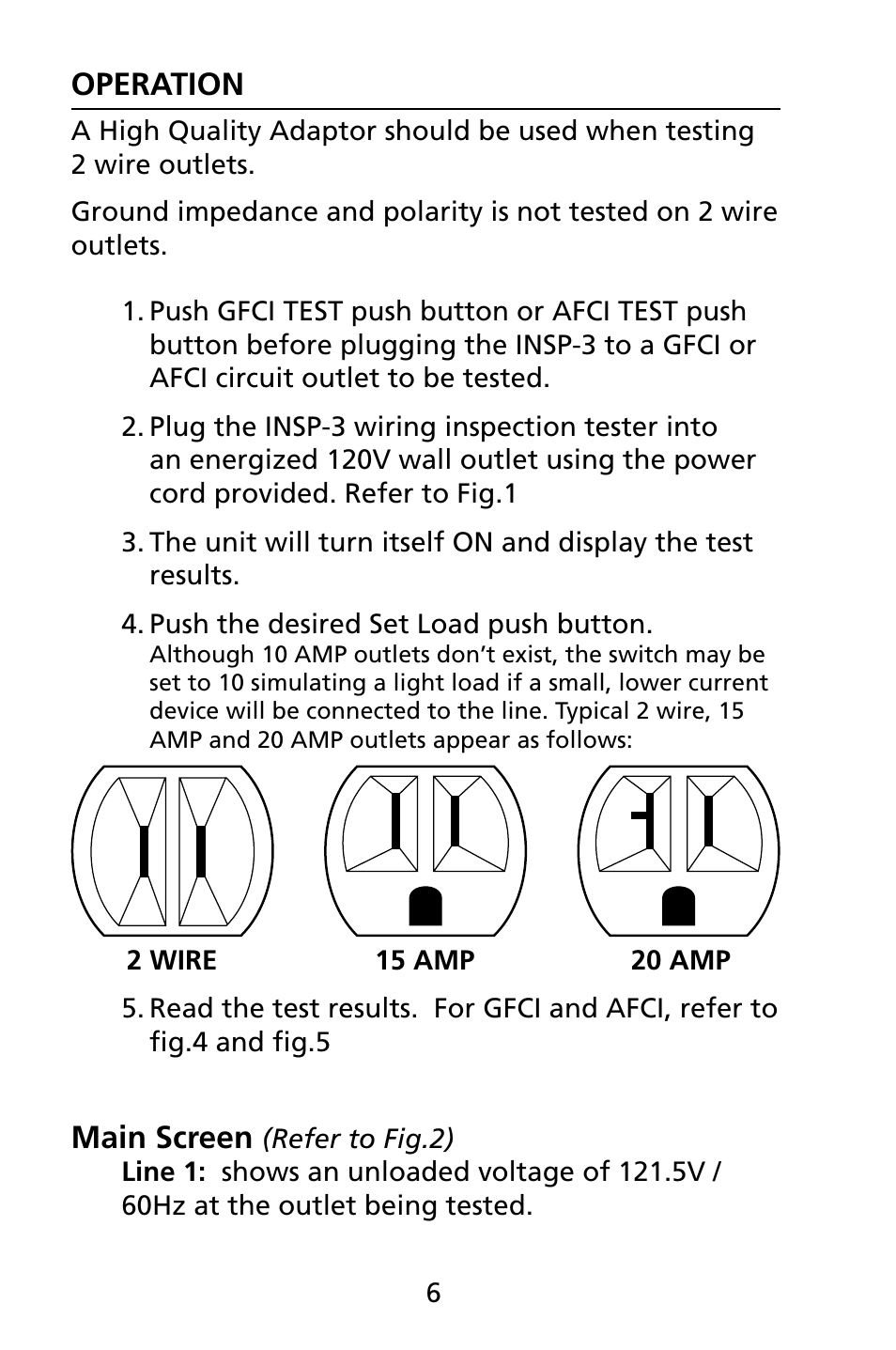 Amprobe INSP-3 Wiring-Inspection-Tester User Manual | Page 12 / 22