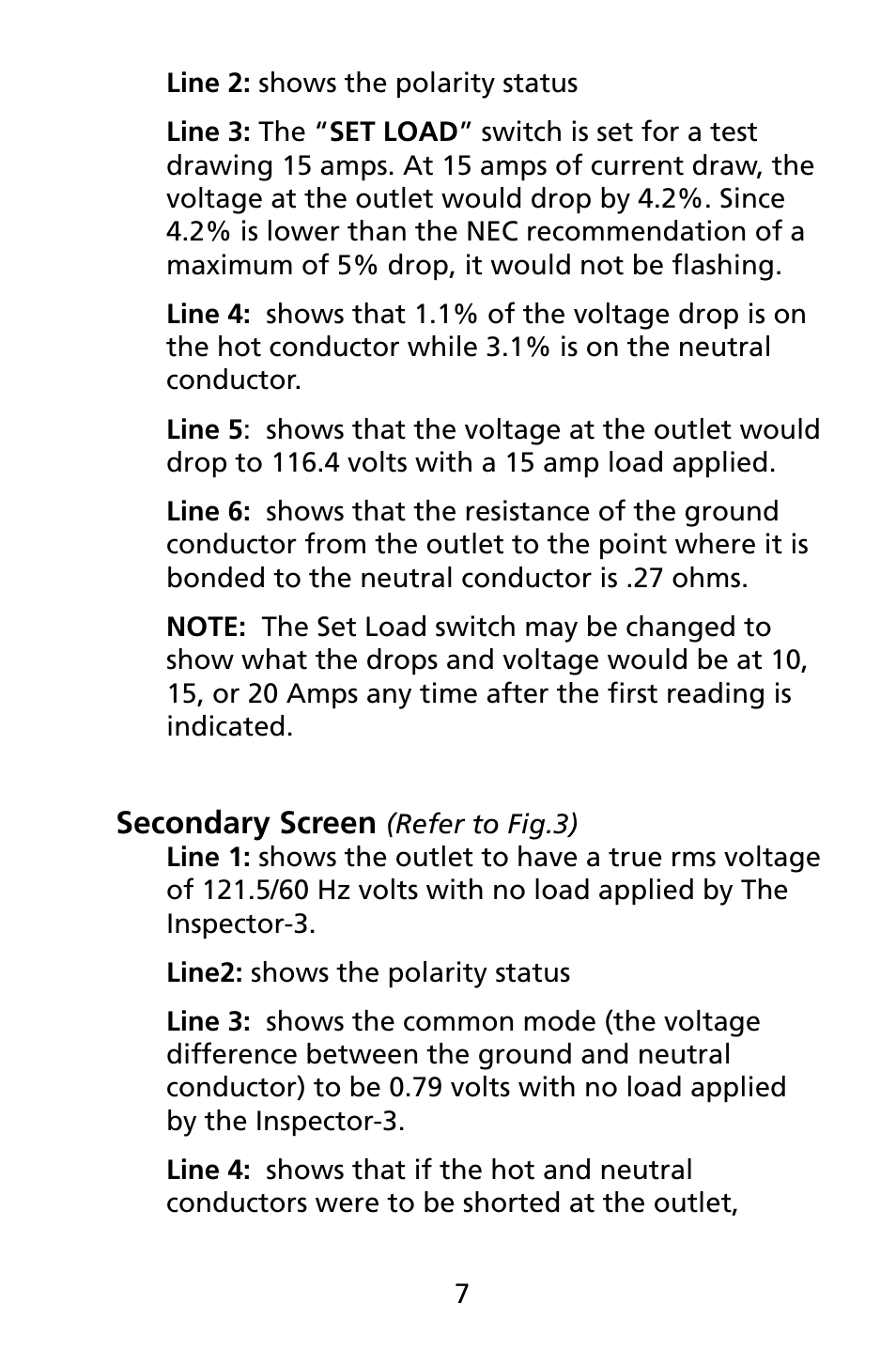 Amprobe INSP-3 Wiring-Inspection-Tester User Manual | Page 13 / 22