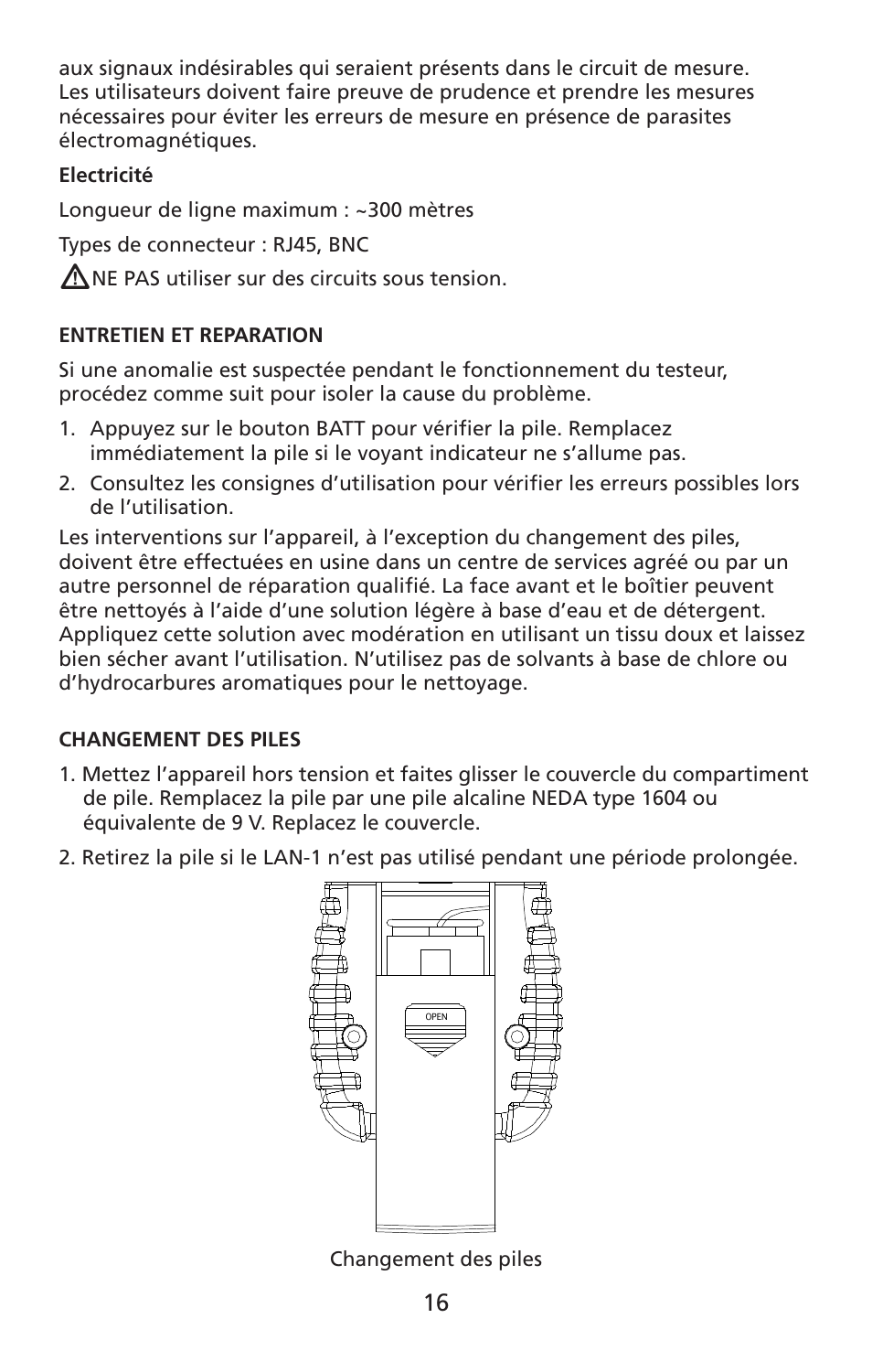 Amprobe LAN-1 Lan-Cable-Tester User Manual | Page 17 / 50