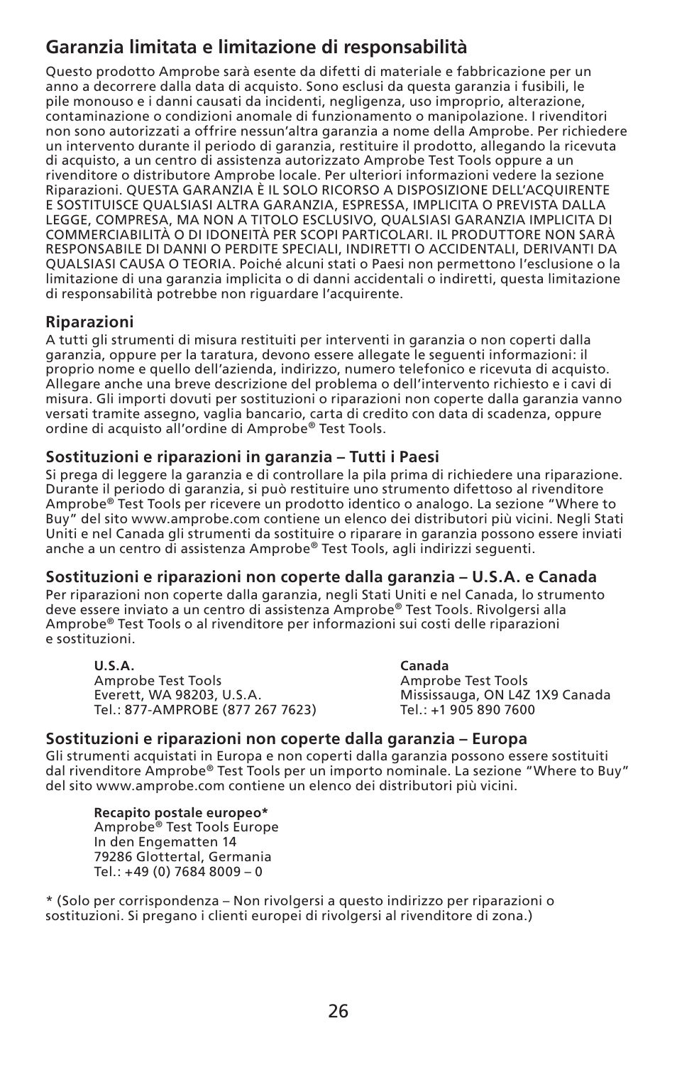 Amprobe LAN-1 Lan-Cable-Tester User Manual | Page 27 / 50