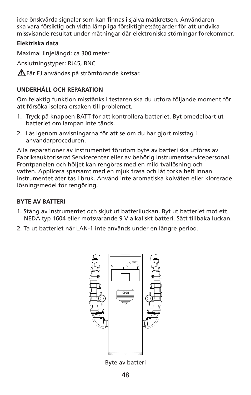 Amprobe LAN-1 Lan-Cable-Tester User Manual | Page 49 / 50