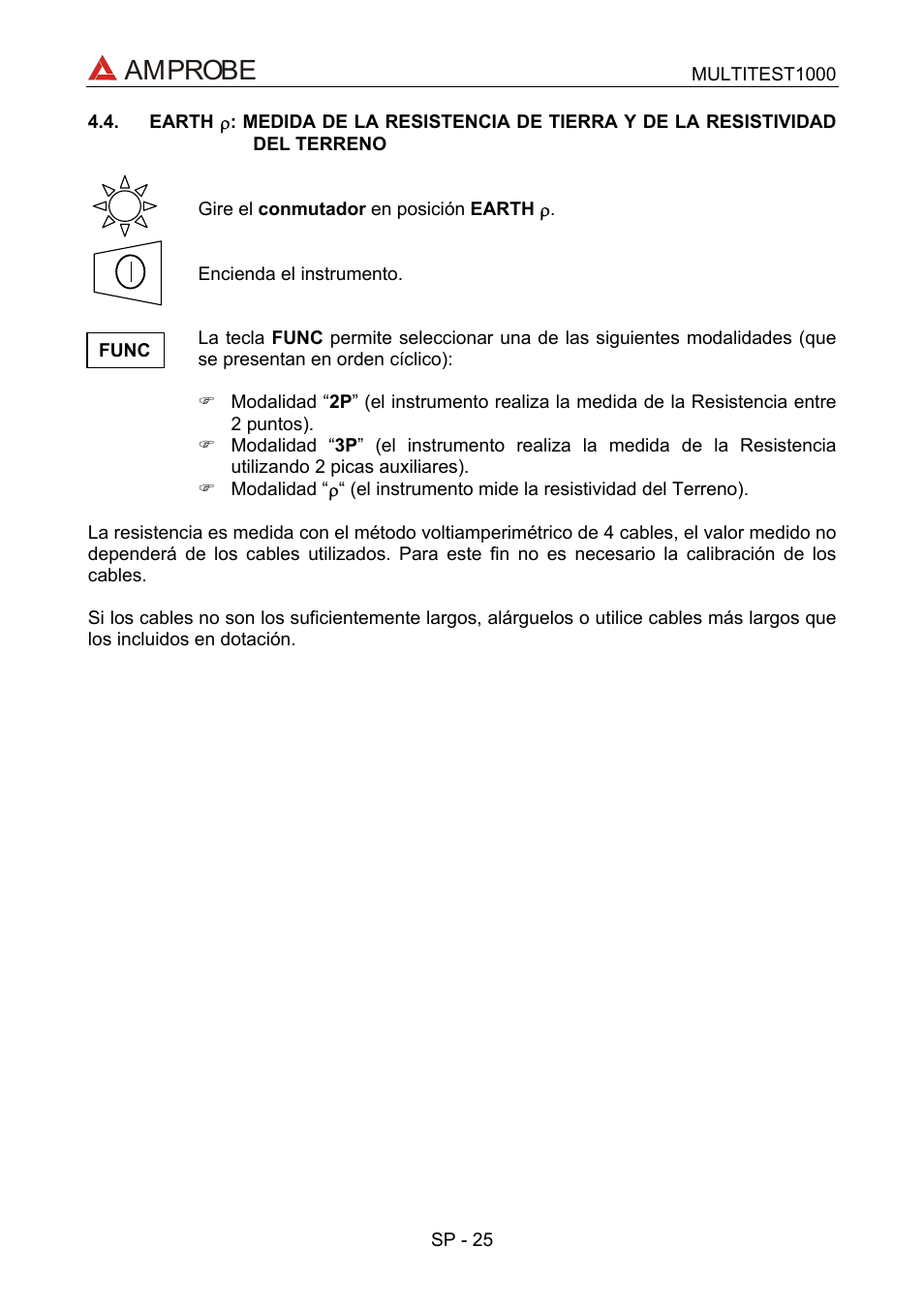 Amprobe | Amprobe Multitest-1000 Continuity-Tester User Manual | Page 92 / 122