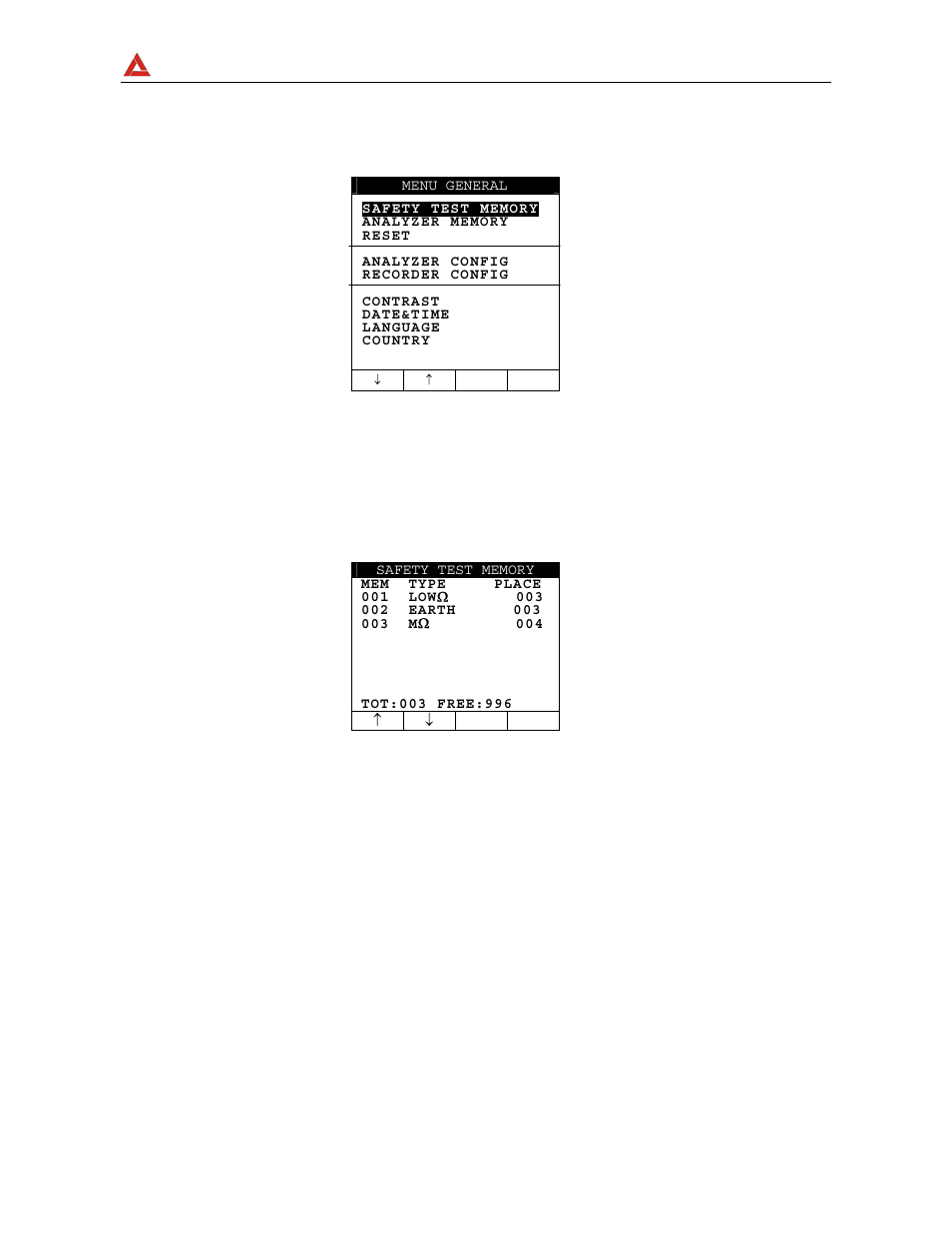 Amprobe | Amprobe Multitest-2000 Continuity-Tester User Manual | Page 126 / 279