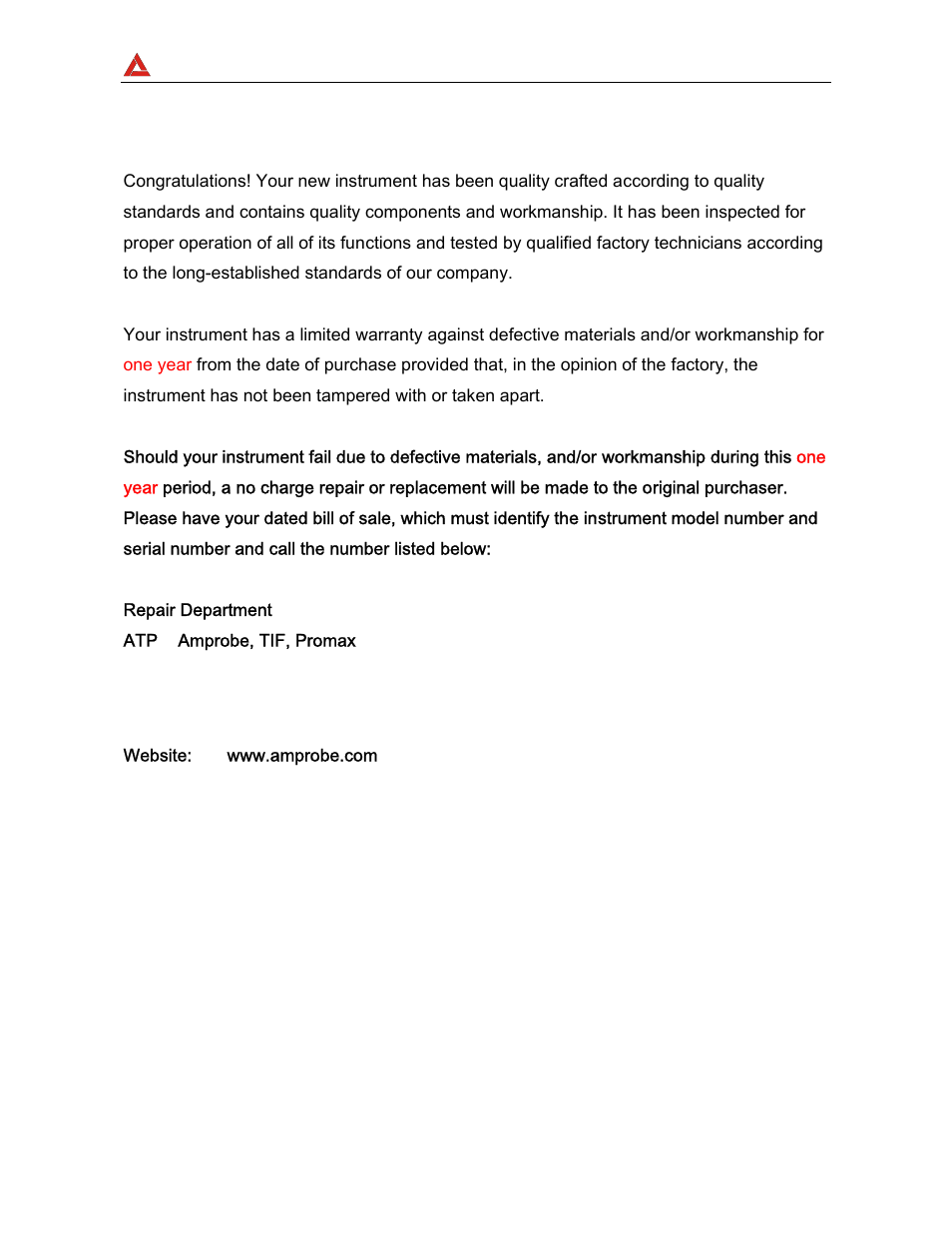 Amprobe | Amprobe Multitest-2000 Continuity-Tester User Manual | Page 142 / 279