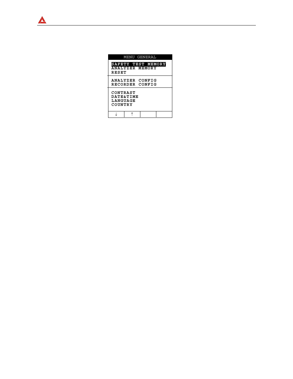 Amprobe, Initial settings | Amprobe Multitest-2000 Continuity-Tester User Manual | Page 19 / 279