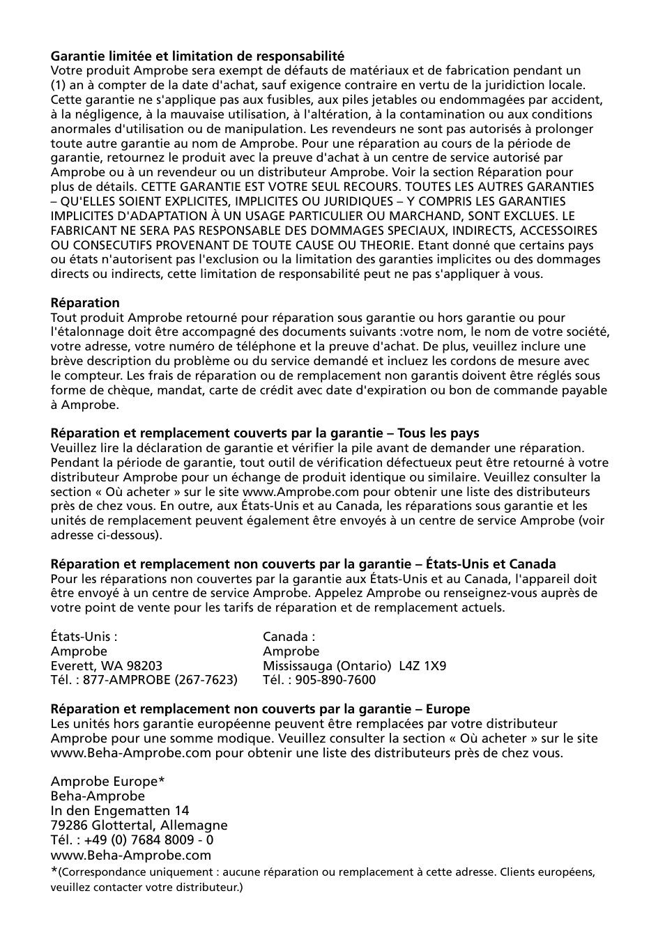 Amprobe PRM-6 User Manual | Page 28 / 52