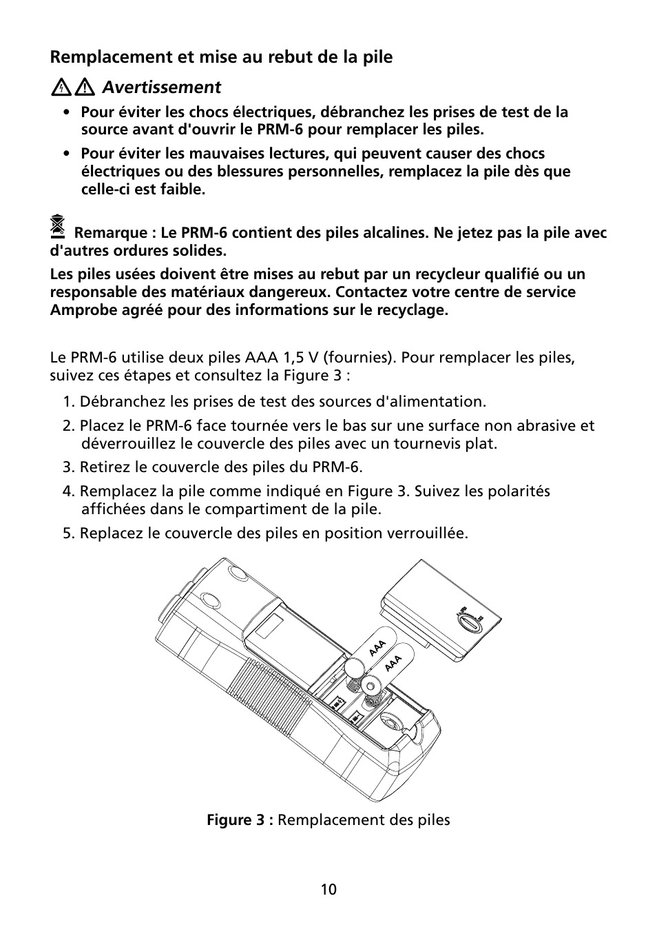 Amprobe PRM-6 User Manual | Page 38 / 52