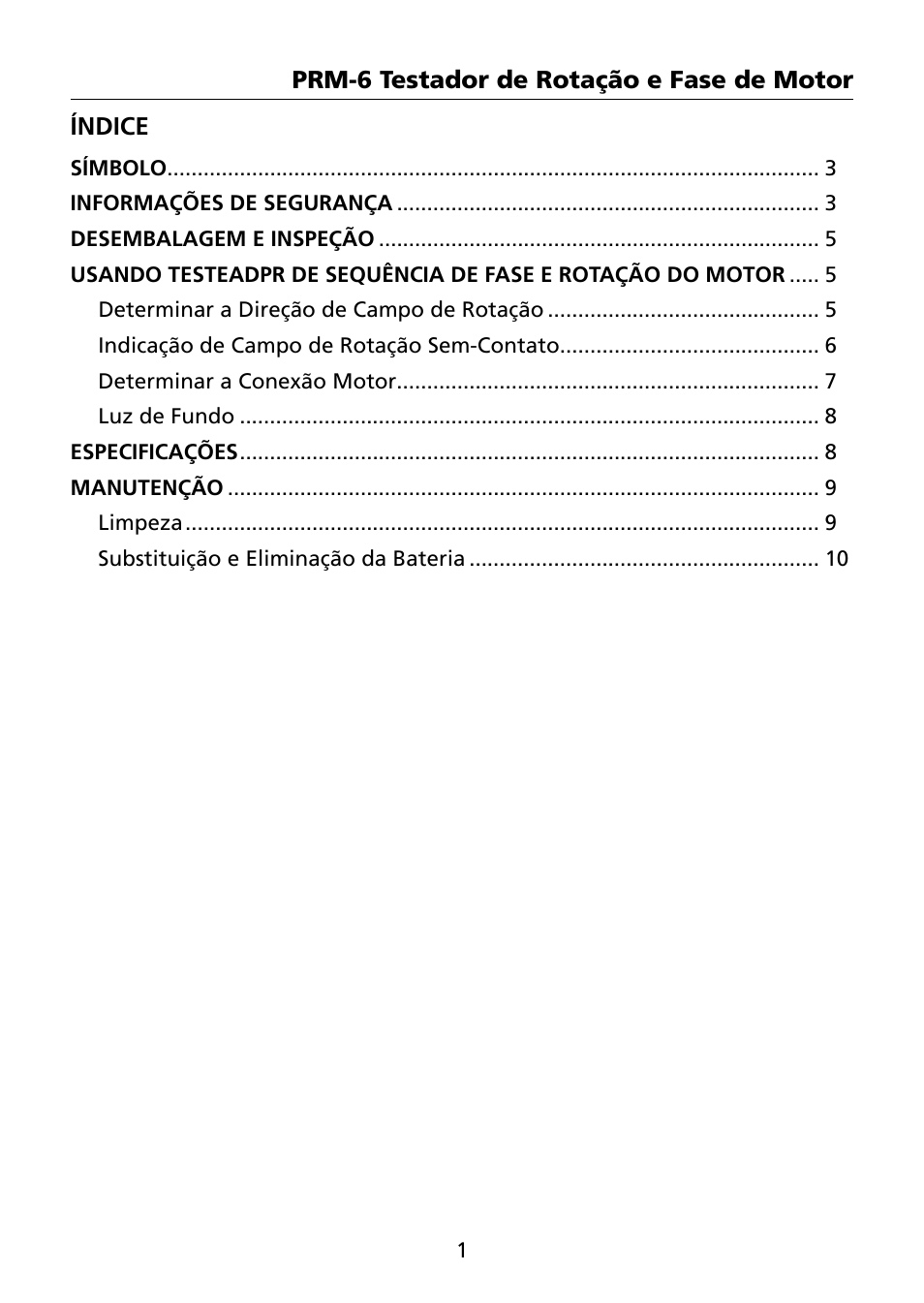 Amprobe PRM-6 User Manual | Page 41 / 52