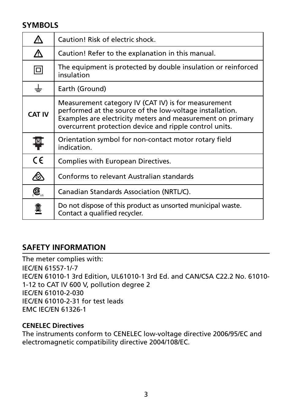 Amprobe PRM-6 User Manual | Page 7 / 52