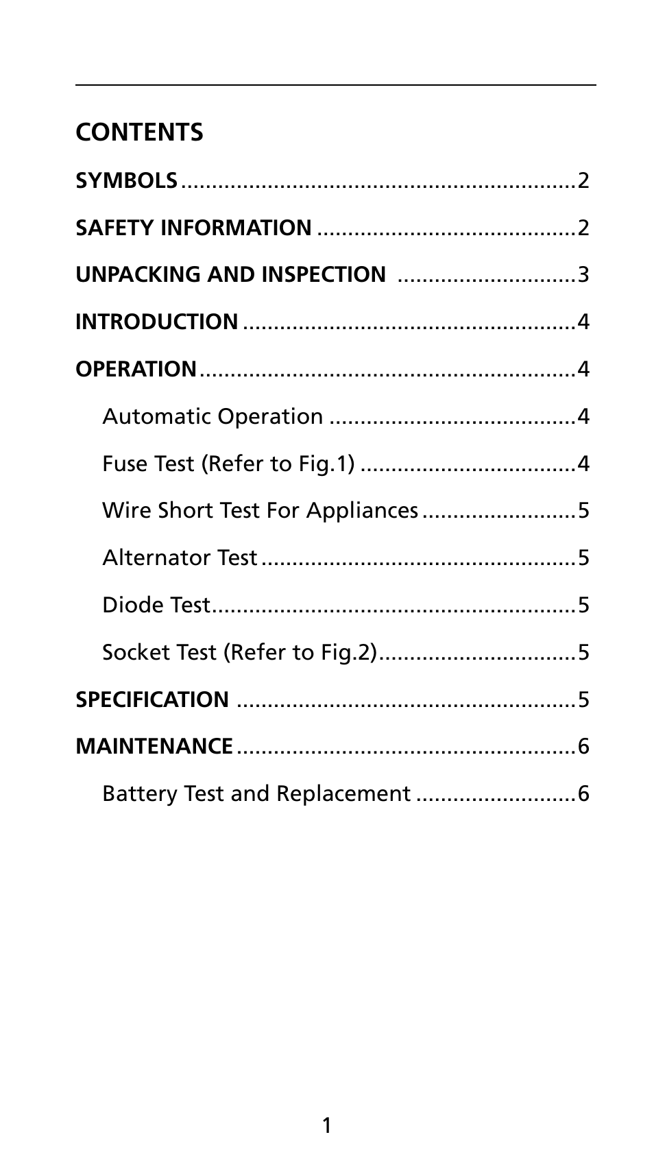 Amprobe PY-11 Continuity Tester User Manual | Page 7 / 14