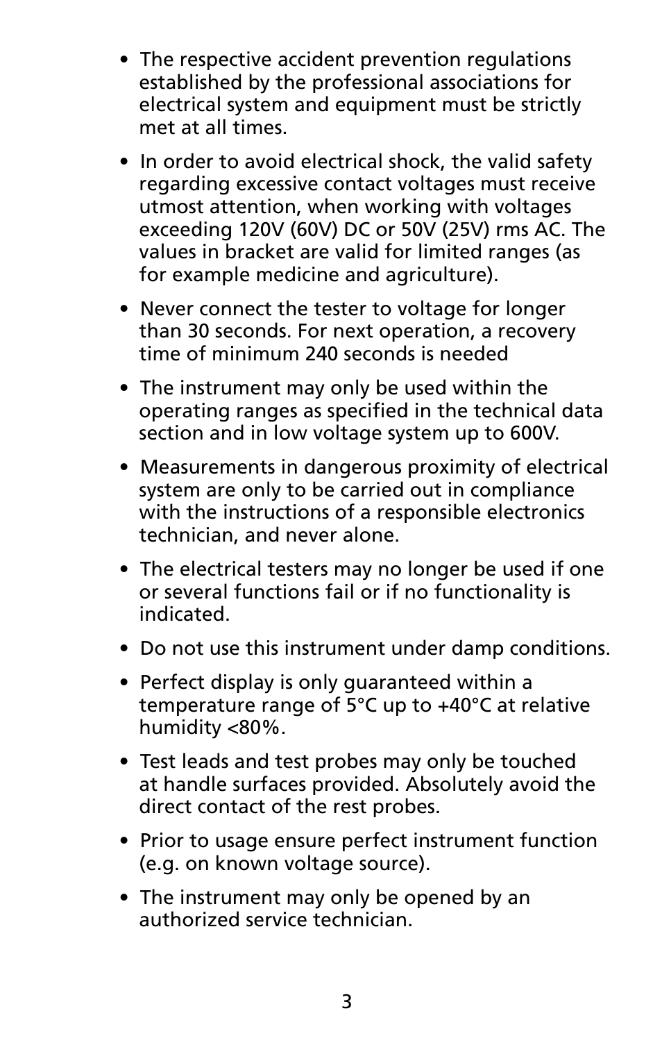 Amprobe PY-1A ACDC-Voltage-Tester User Manual | Page 7 / 12