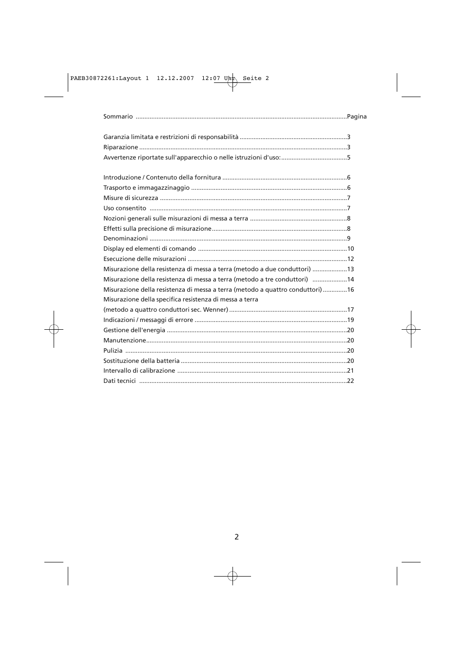 Amprobe Telaris-Earth-Test Earth-Resistance-Tester User Manual | Page 100 / 124