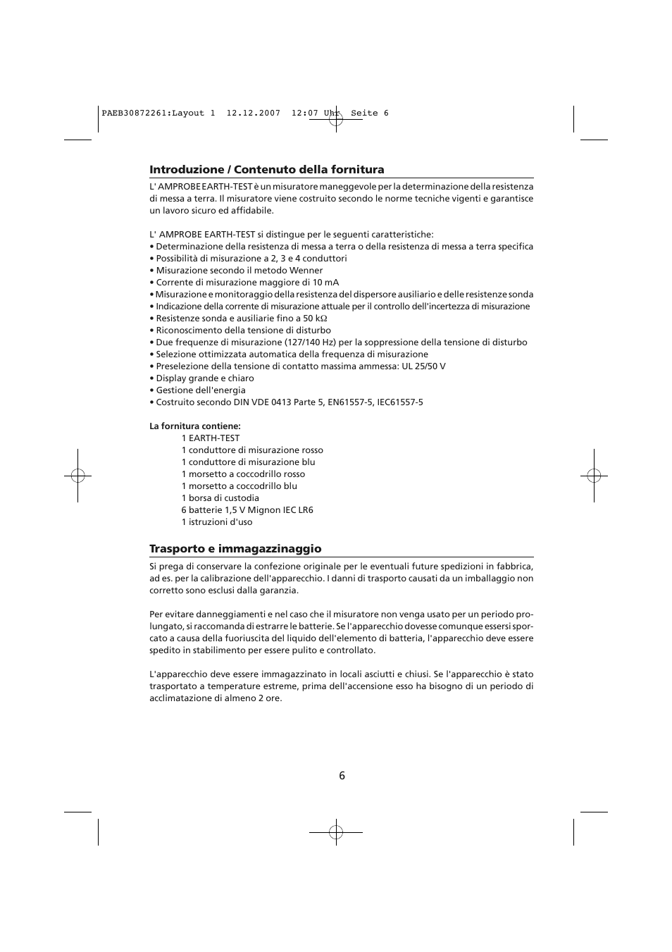 Amprobe Telaris-Earth-Test Earth-Resistance-Tester User Manual | Page 104 / 124